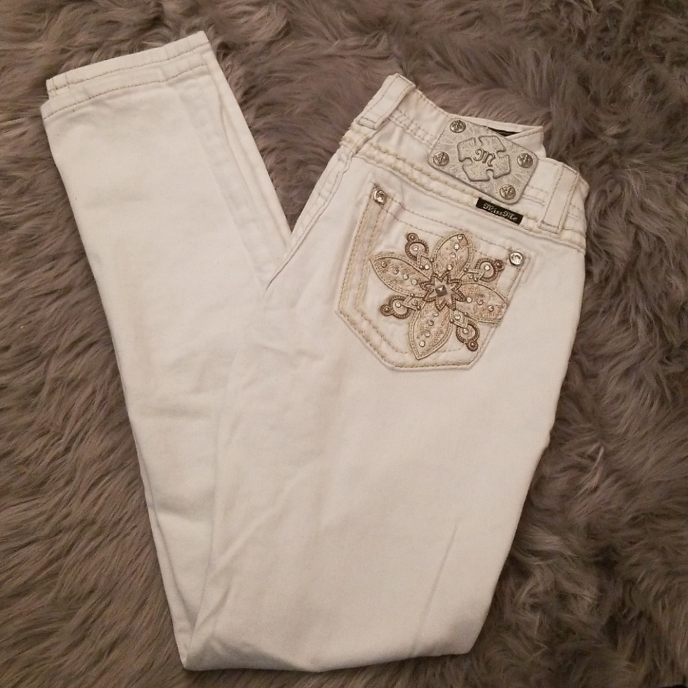 Miss Me Jeans White